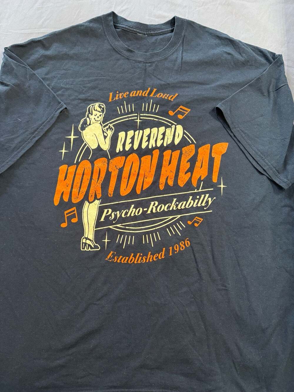 Reverend Horton Heat Psycho-Rockabilly Graphic T-Shirt